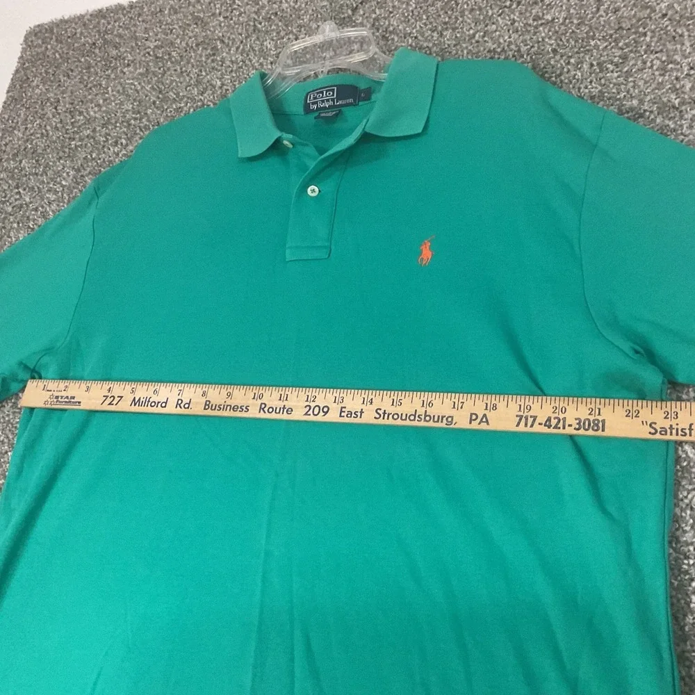 Lot‎ of 3 Ralph Lauren Blue Silver Tag Preppy Golf Polo Shirt Sz L